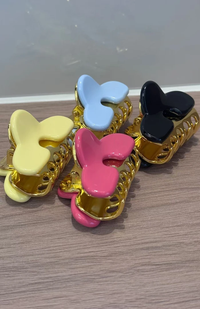 F8020 L家糖果色小抓夹