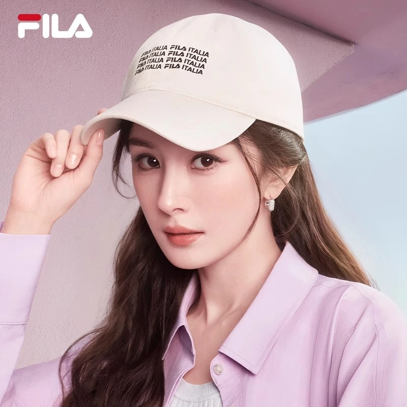 【李好专属】FILA斐乐官方运动帽2025夏棒球帽女鸭舌帽男