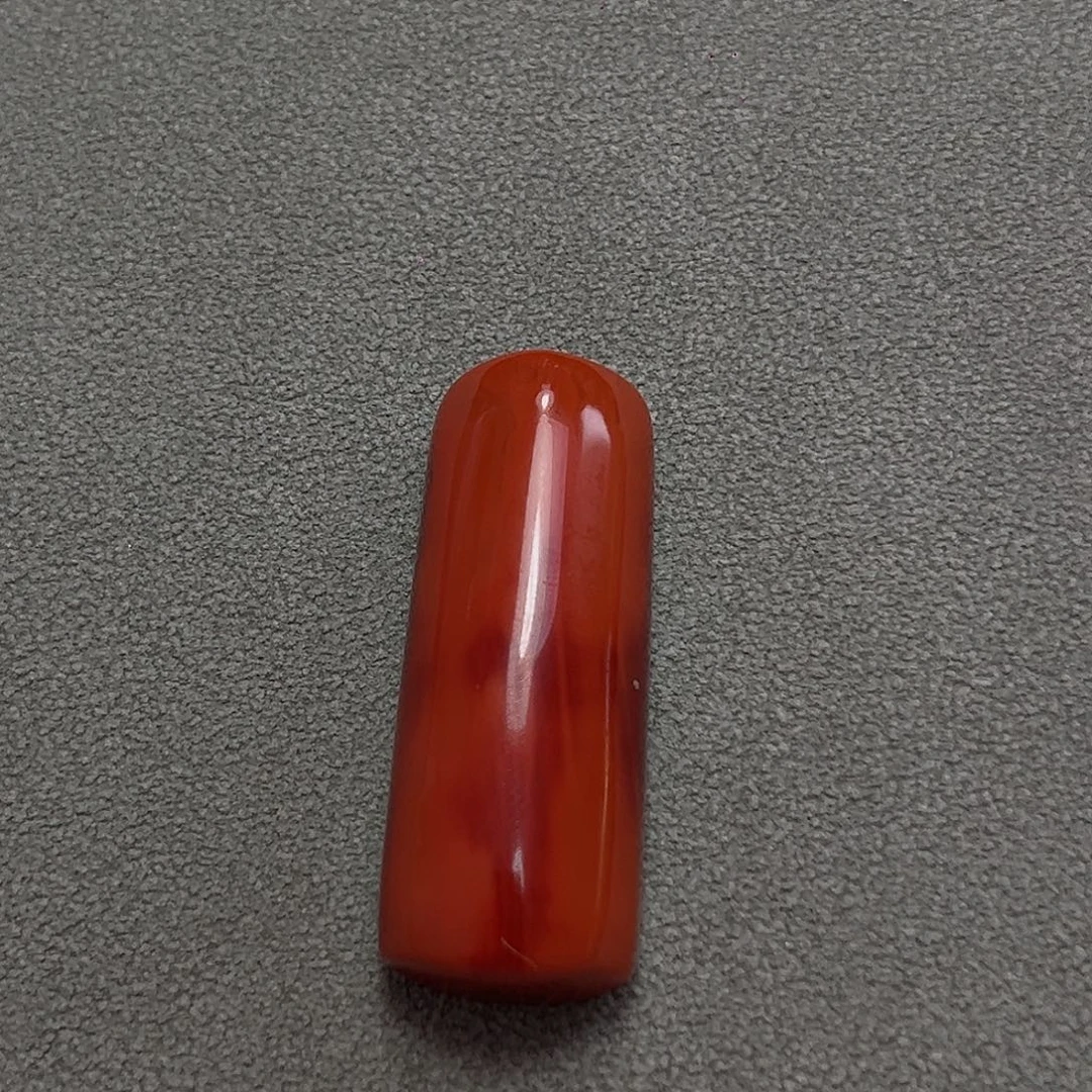 不***财南红玛瑙未镶嵌吊坠