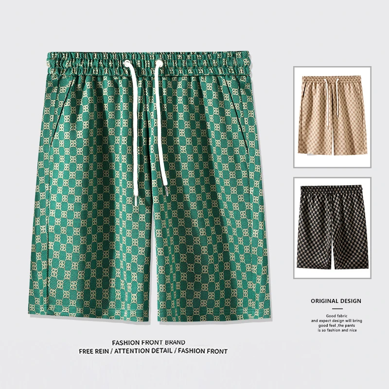 短裤男士夏季新款品牌潮牌五分裤宽松百搭时尚潮流港风男款休闲