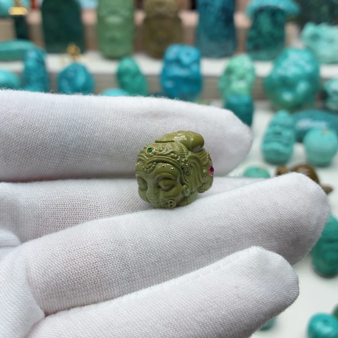 未镶嵌绿松石配饰