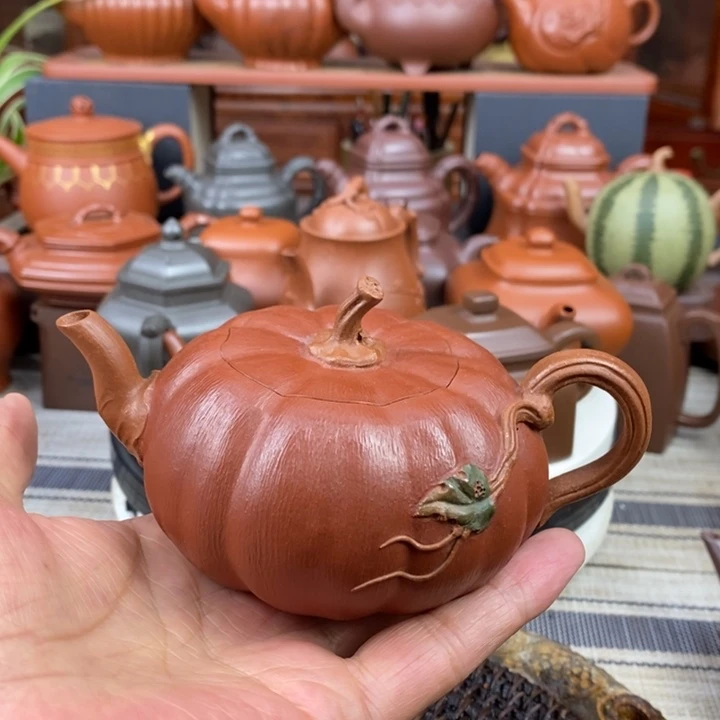 紫砂茶壶南瓜230cc新年特惠价