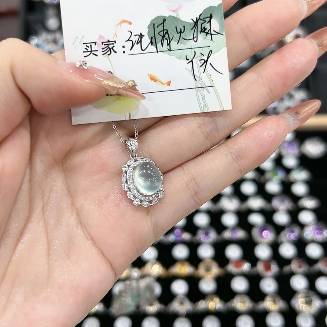 黄晶戒指银S925镶嵌戒指