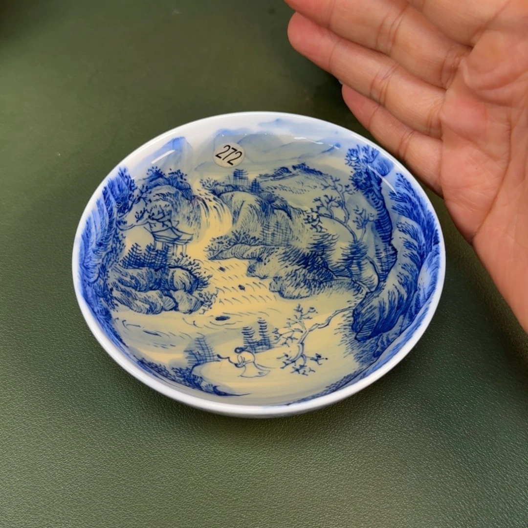 景德镇纯手绘茶具圆圆272