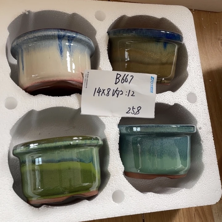 粗陶多肉花盆微瑕667