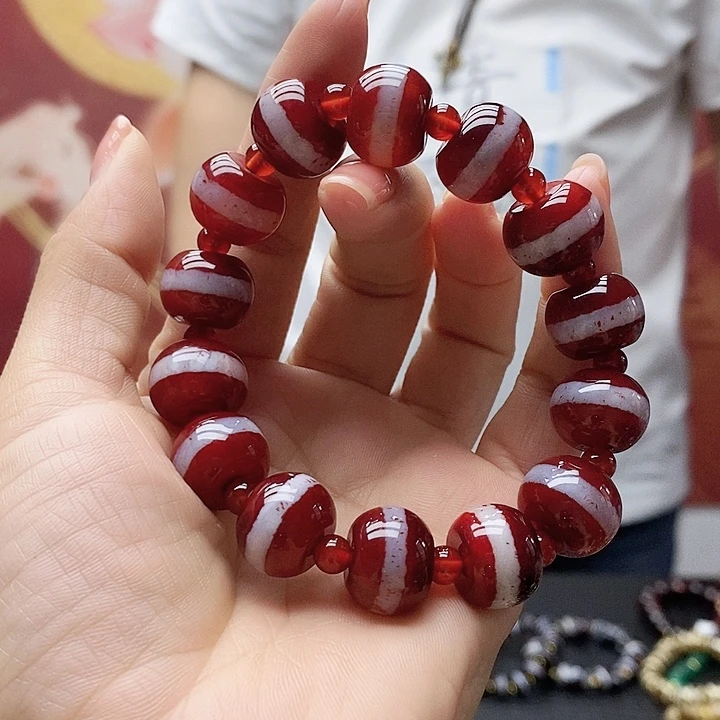 玛瑙/玉髓合金颈饰