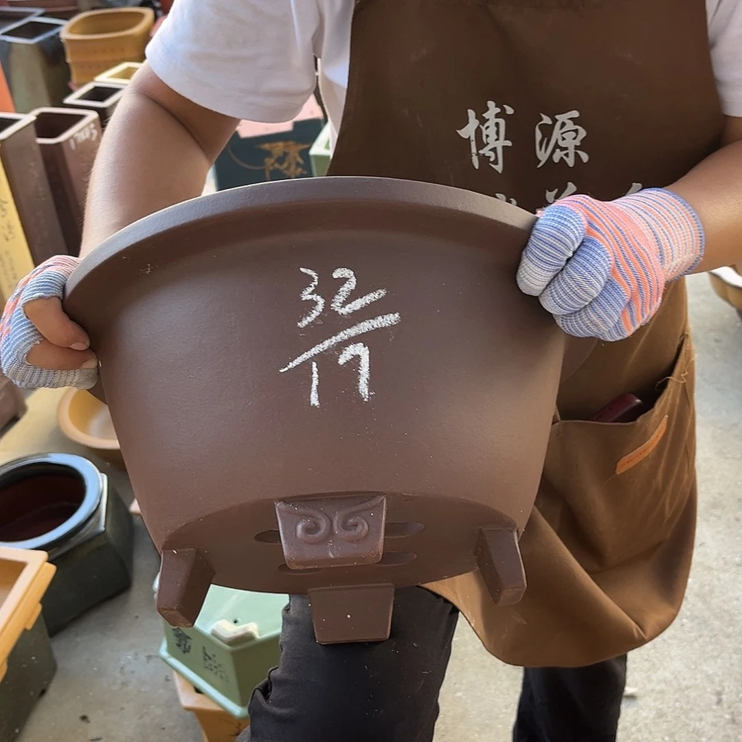 紫砂花盆盆景艺术