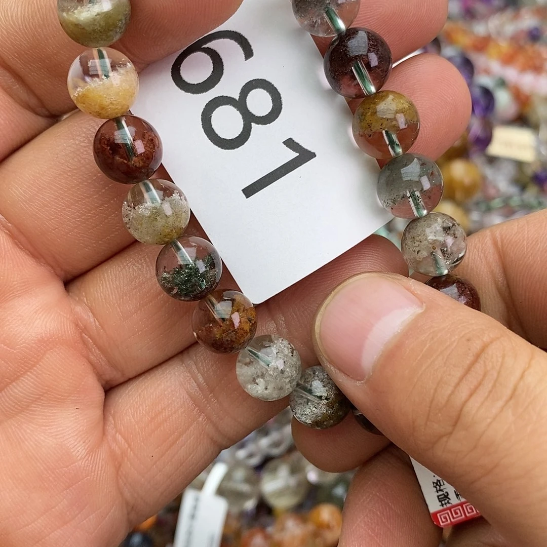 水晶未镶嵌手链手链