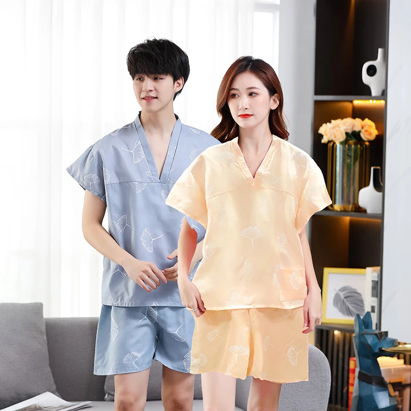 一次性汗蒸服2025新款浴服大码男女衣服足疗洗浴按摩桑拿服酒店睡