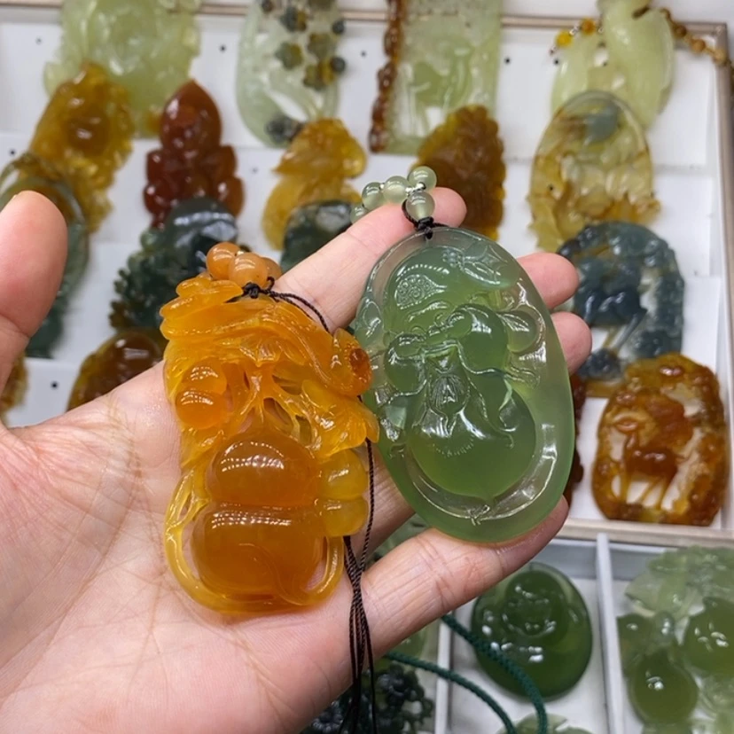 【闪购商品】未镶嵌蛇纹石玉颈饰?***?