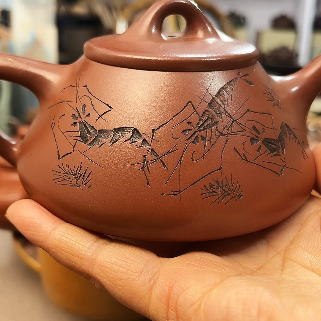 紫砂茶壶全手工制作