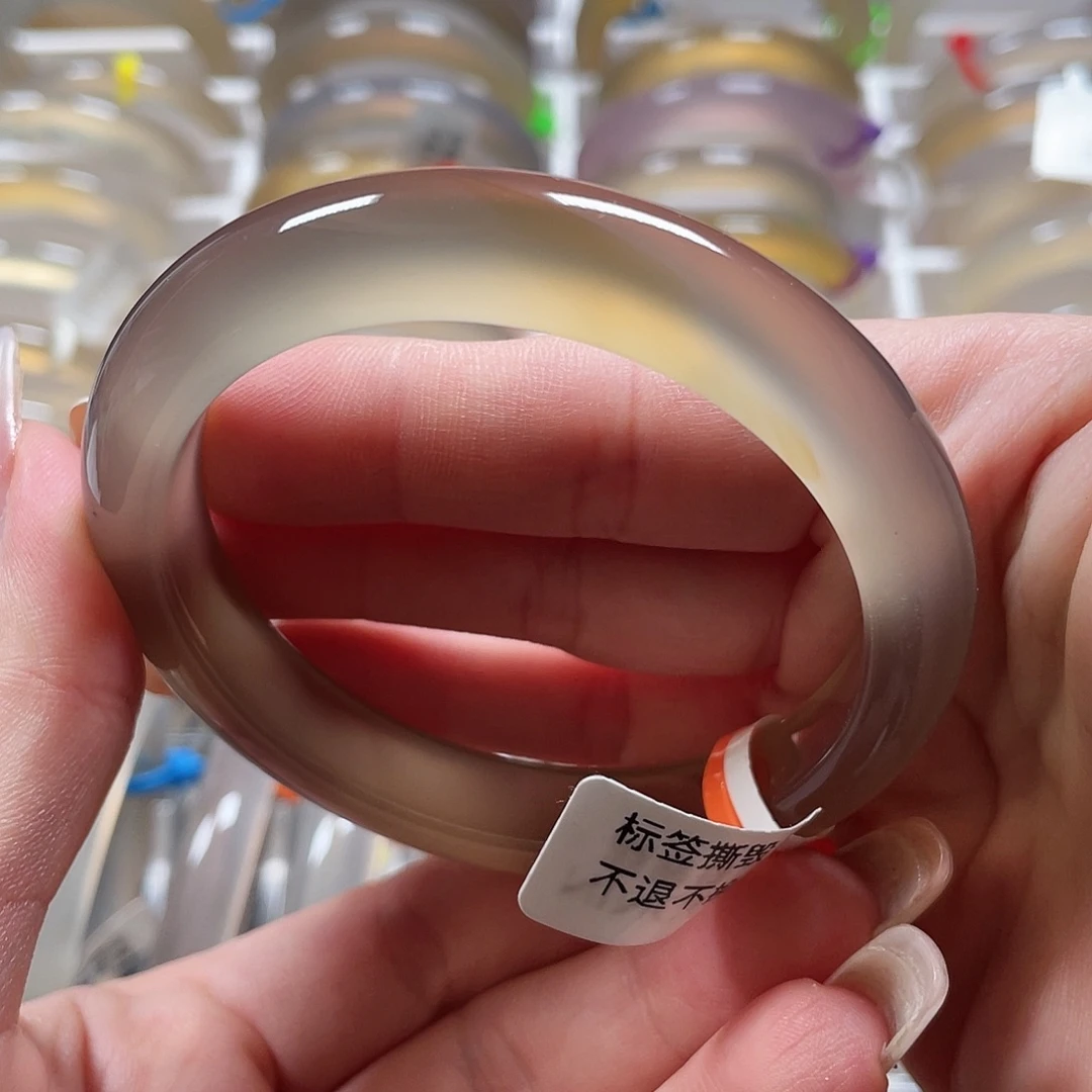 初***夏玛瑙/玉髓未镶嵌手镯