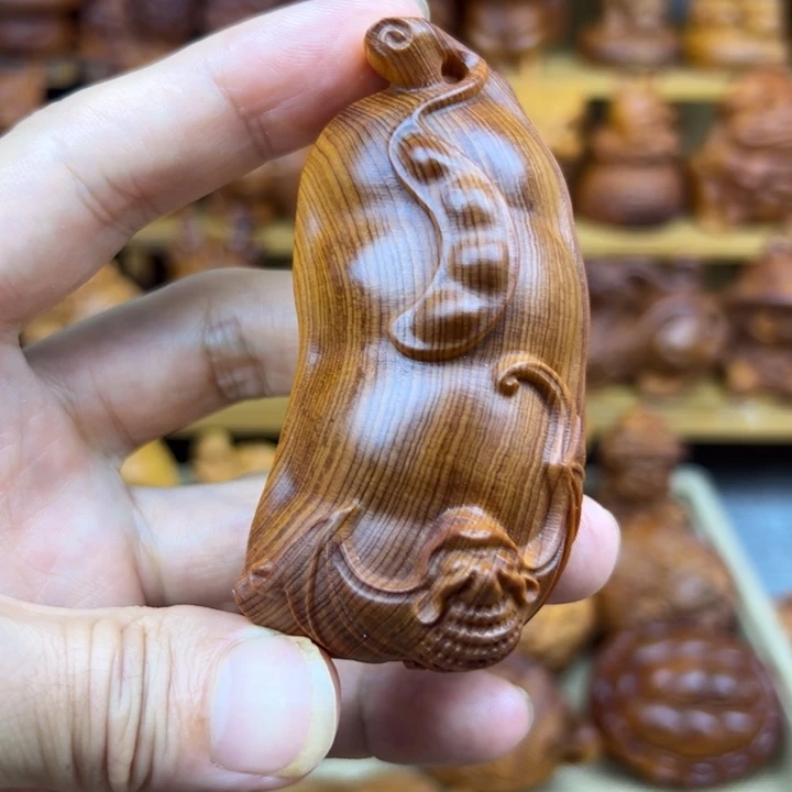 柏木（崖柏）崖柏手把件