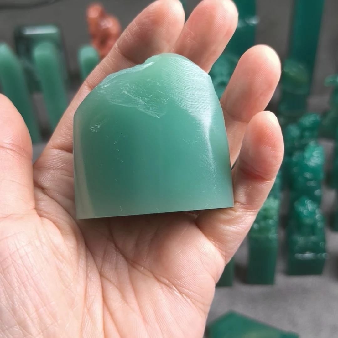 安***寧印石昌化石梅子青素章1