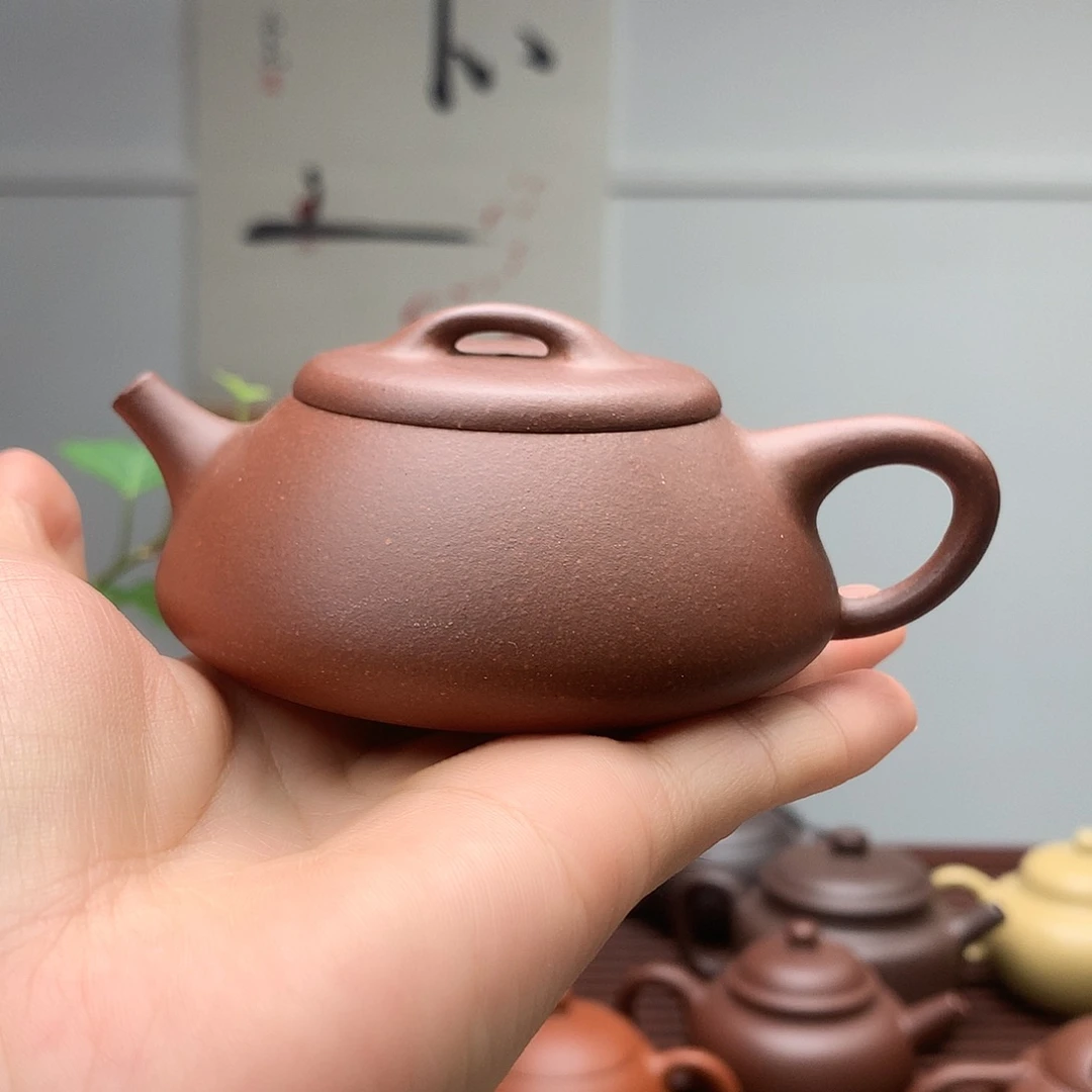 浮***面茶壶紫砂原矿紫砂