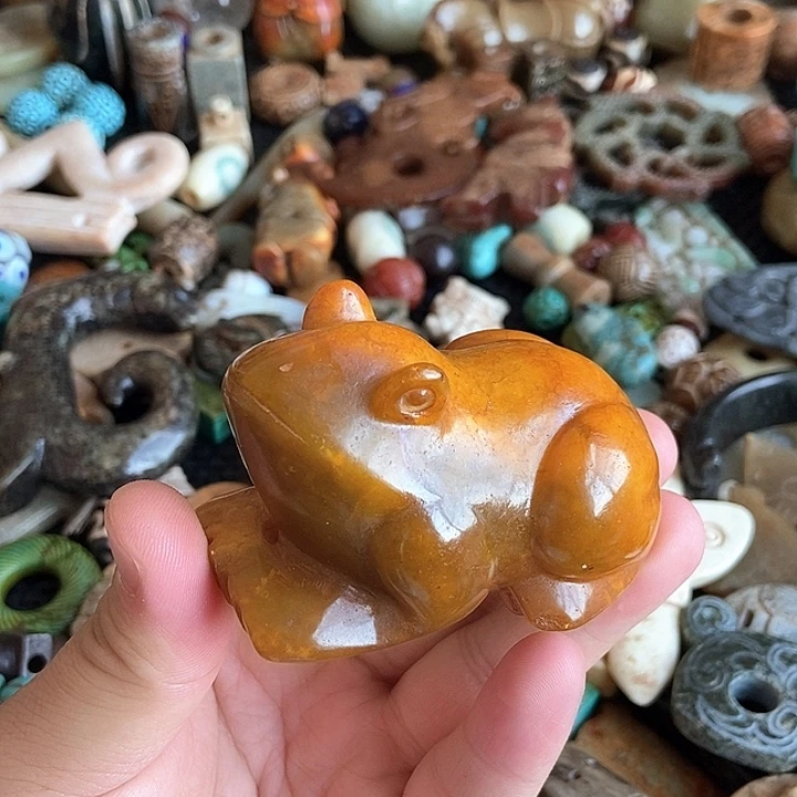 和田玉未镶嵌颈饰155