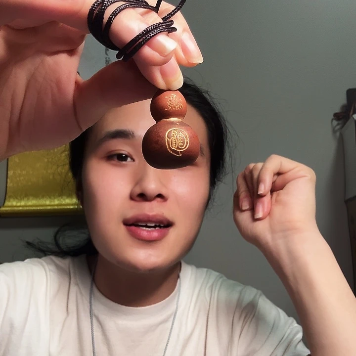 纯铜石英石招财进宝葫芦