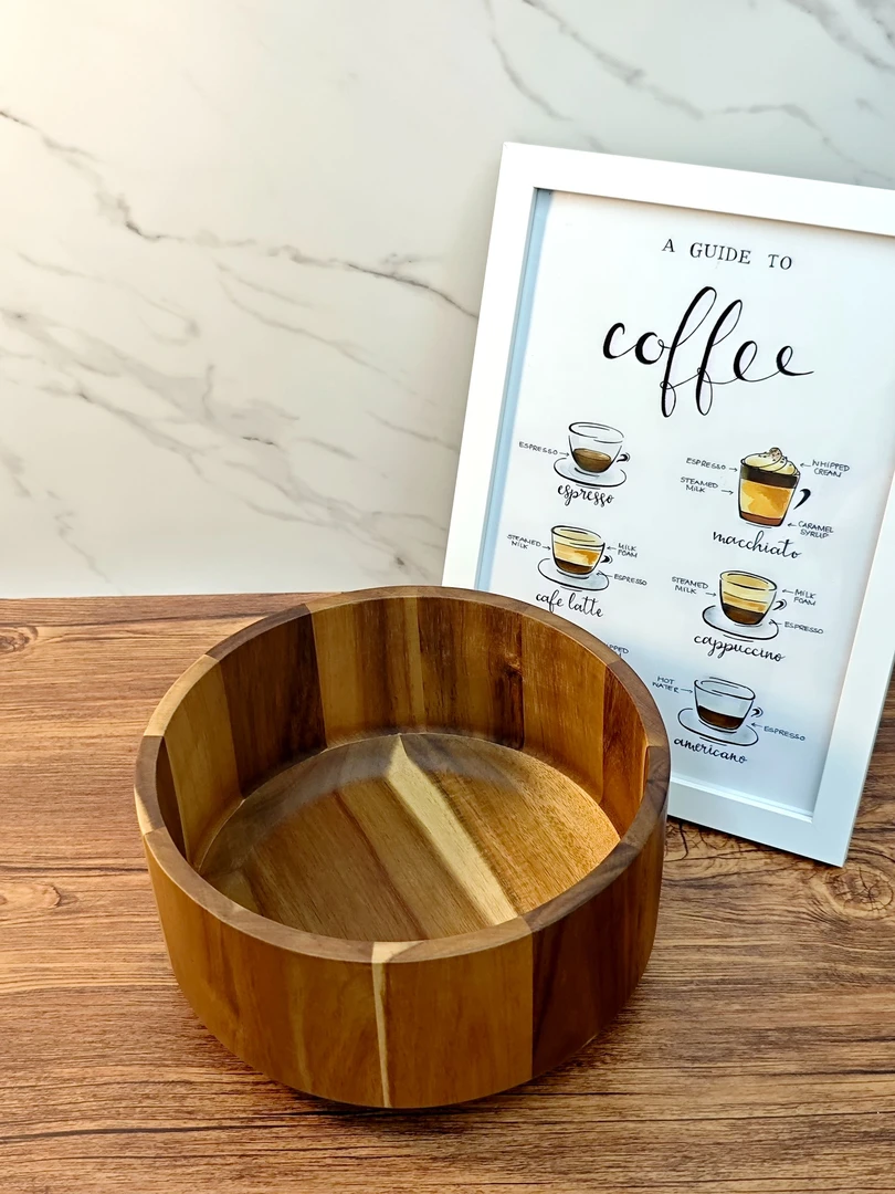 ive轻奢精品！精美胡桃木果蔬盆洗菜盆高颜值实木盆