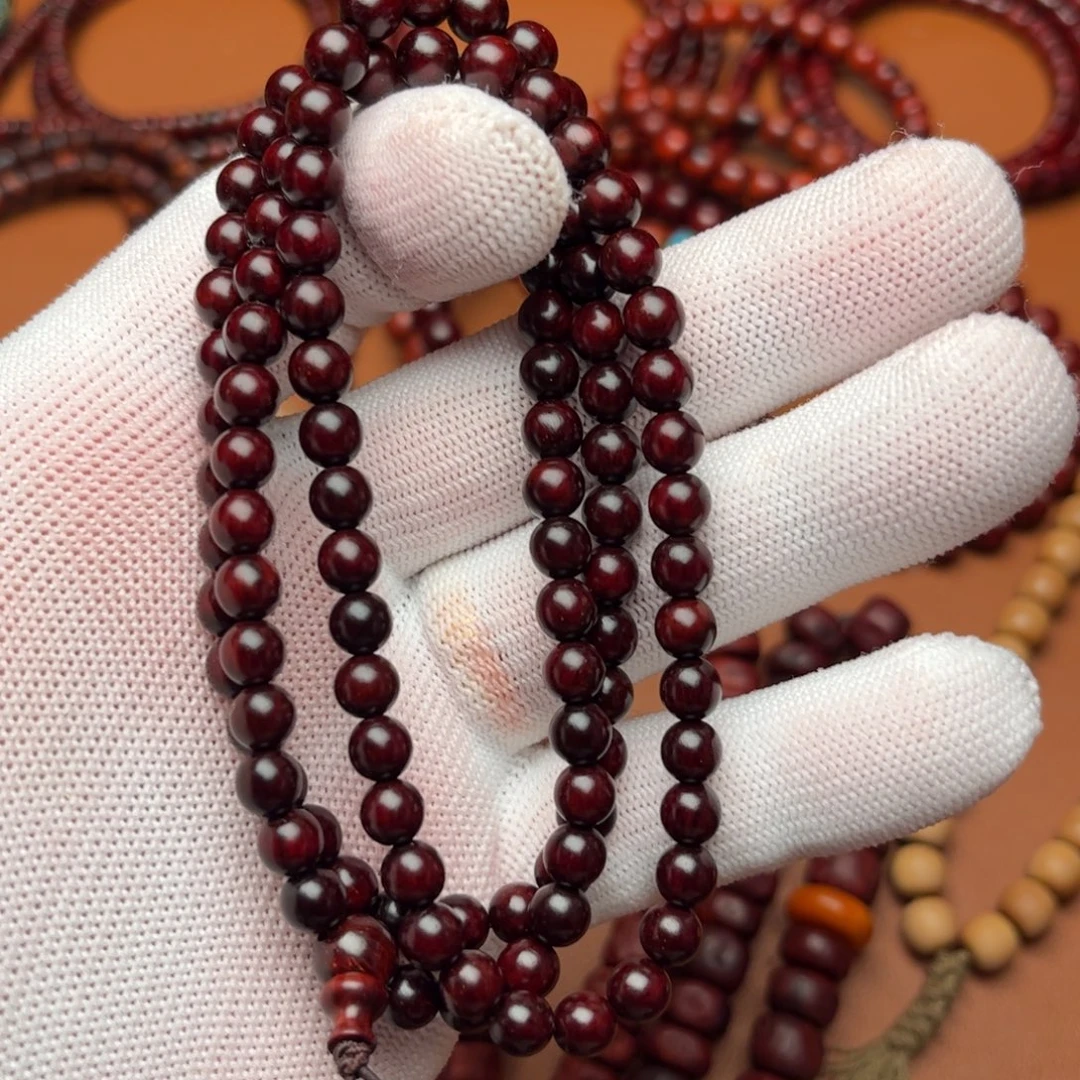 檀香紫檀（小叶紫檀）手串/手链6mm108颗福利