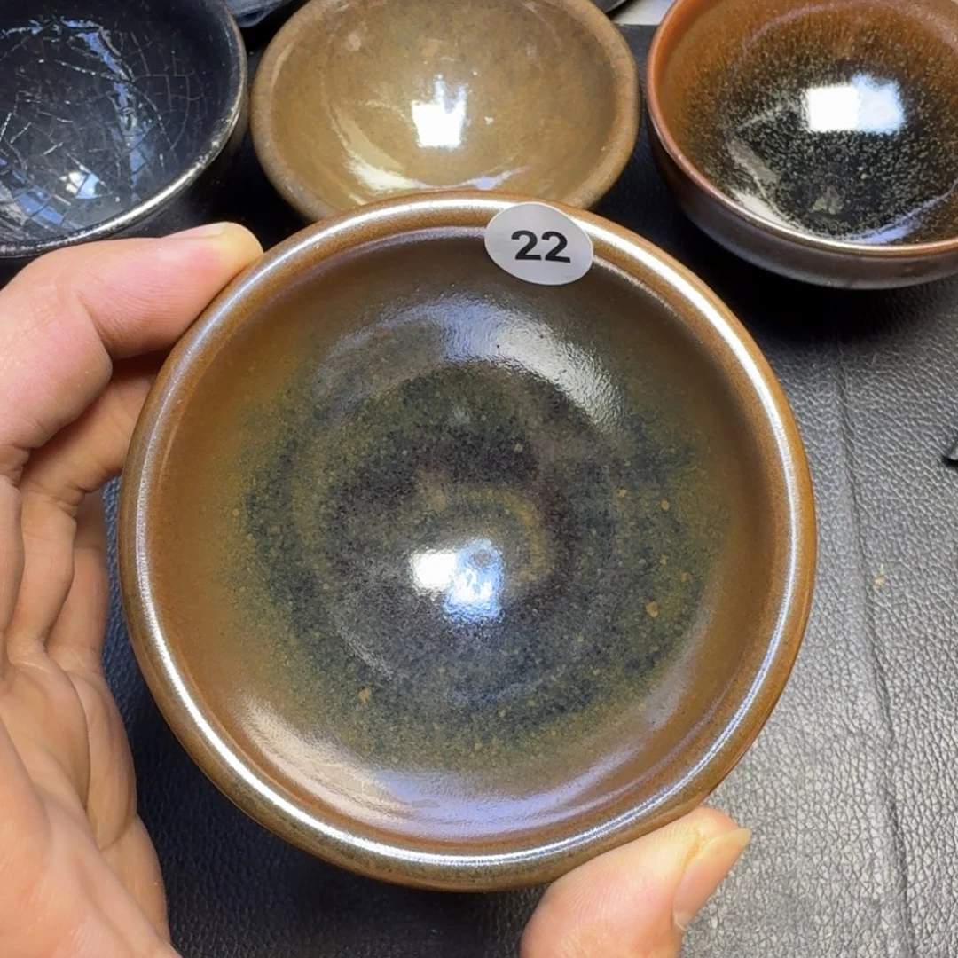 摆件古时茶器建窑建盏22