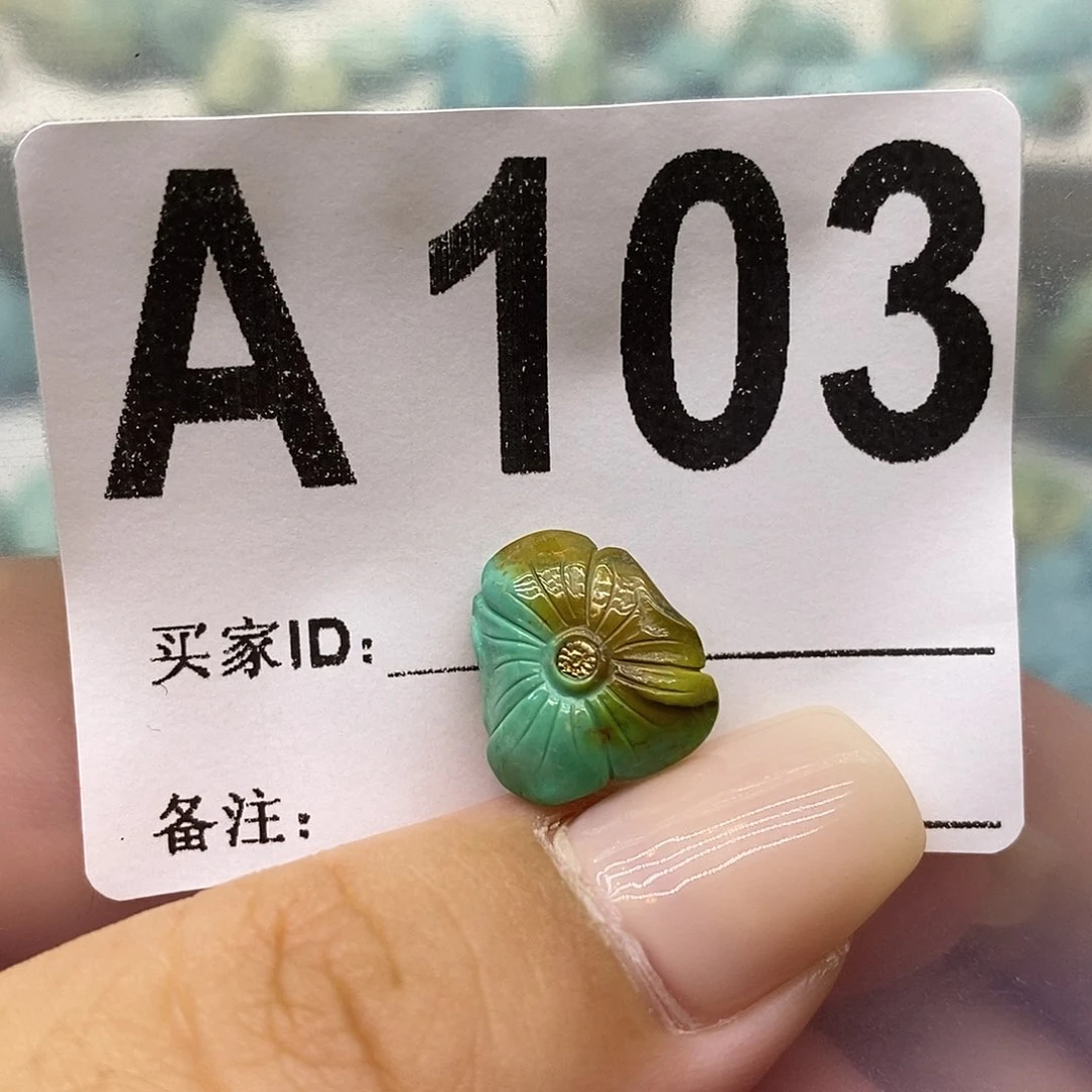 未镶嵌绿松石绿松石配饰定制