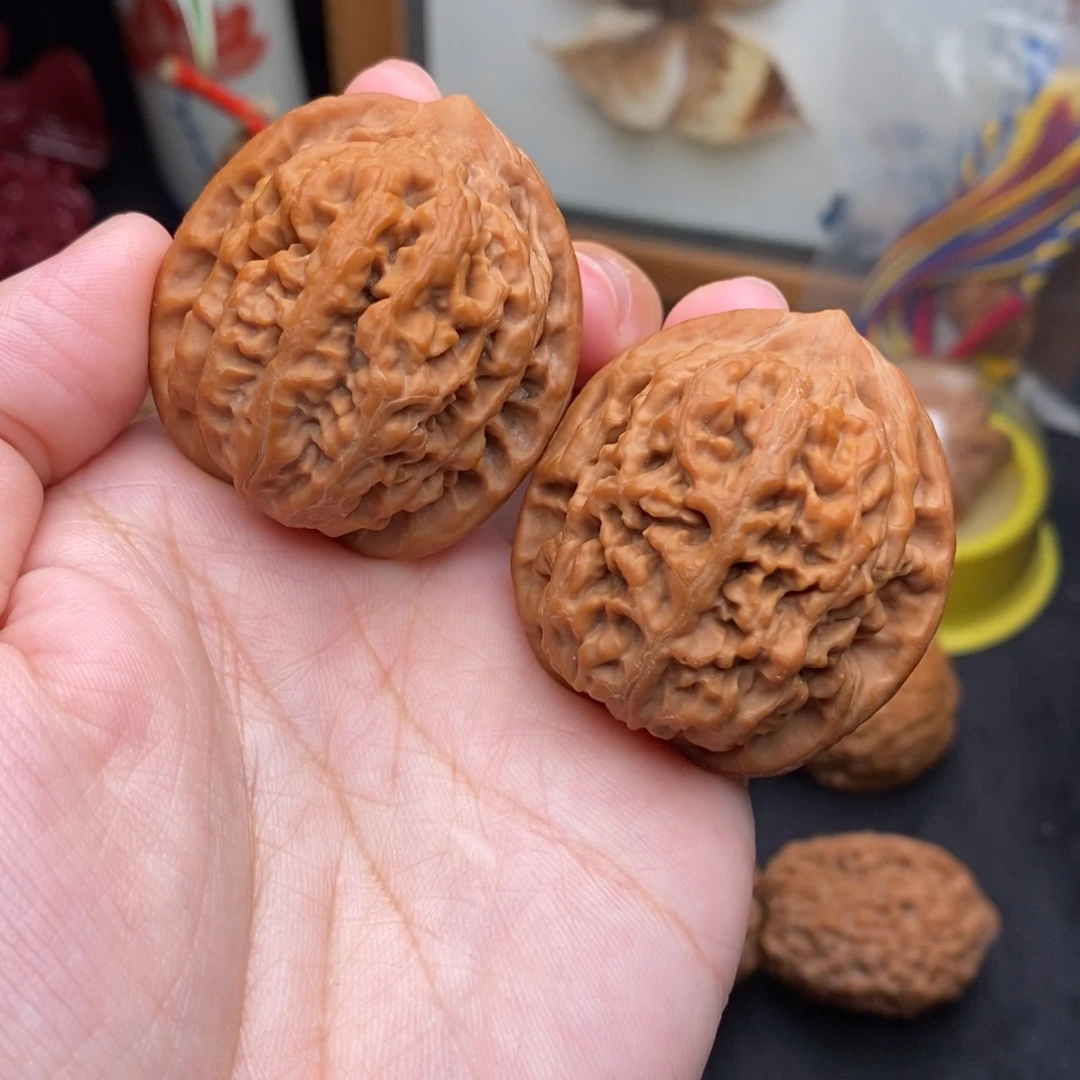 文玩核桃把件38凤凰台