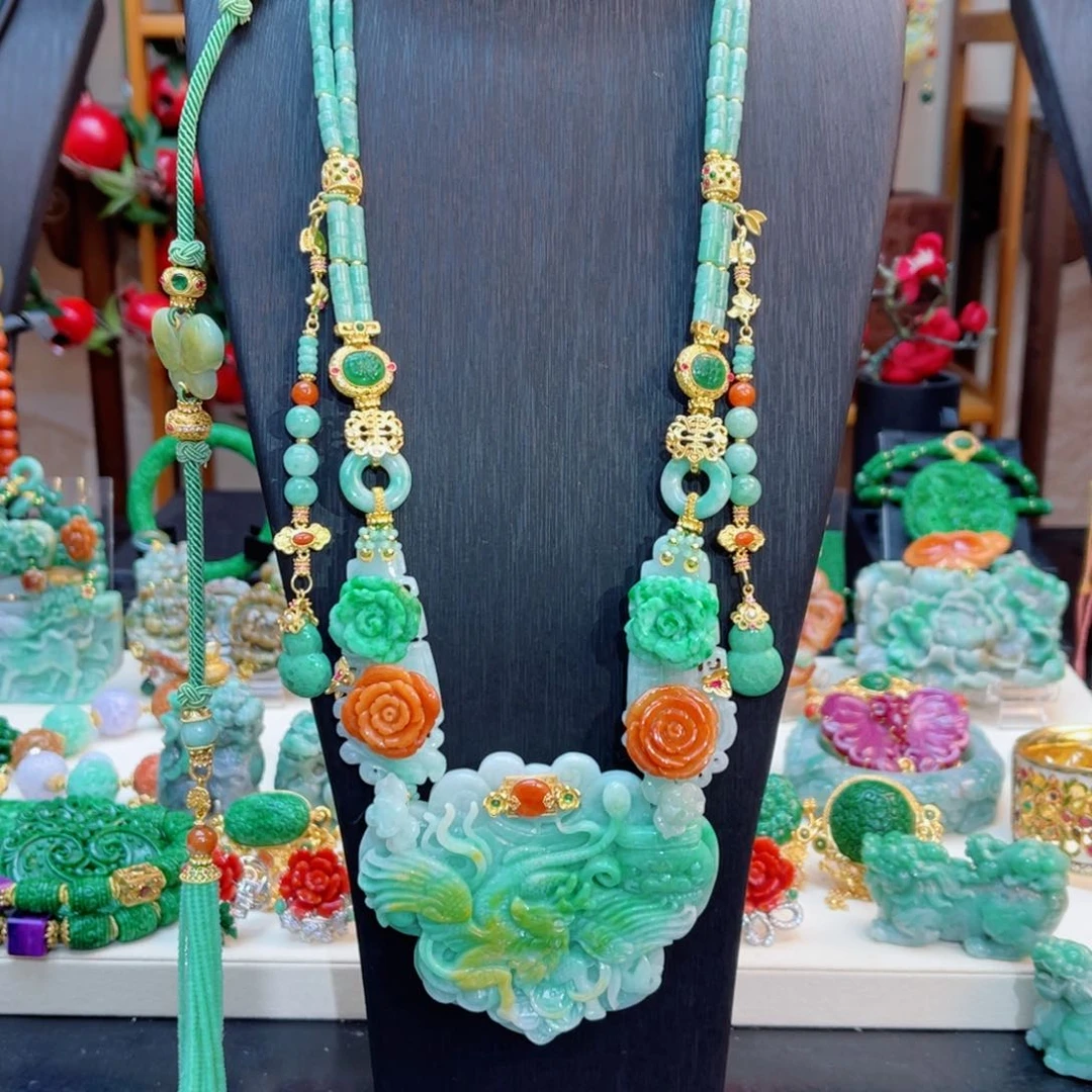 翡翠颈饰合金48小时鉴赏期