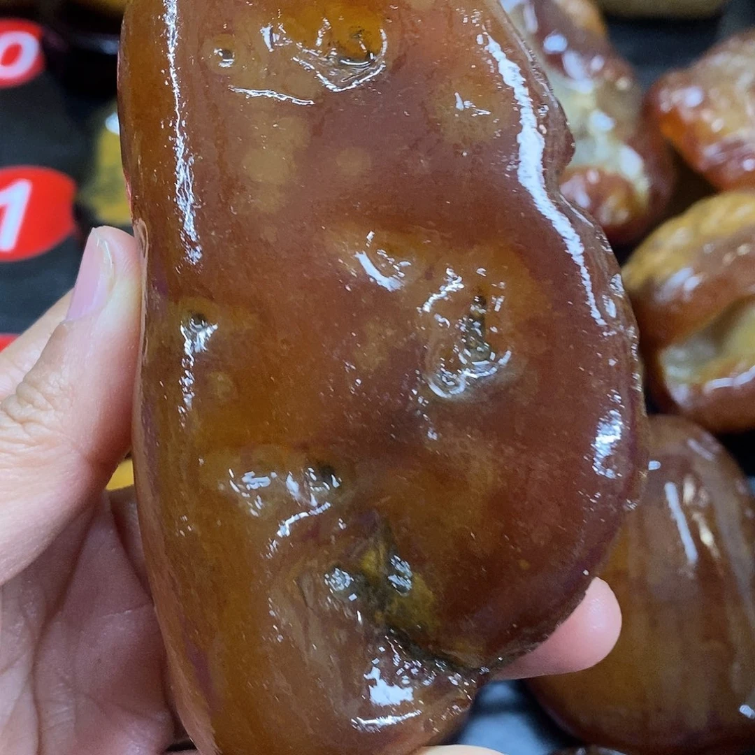 玛瑙/玉髓未镶嵌手把件