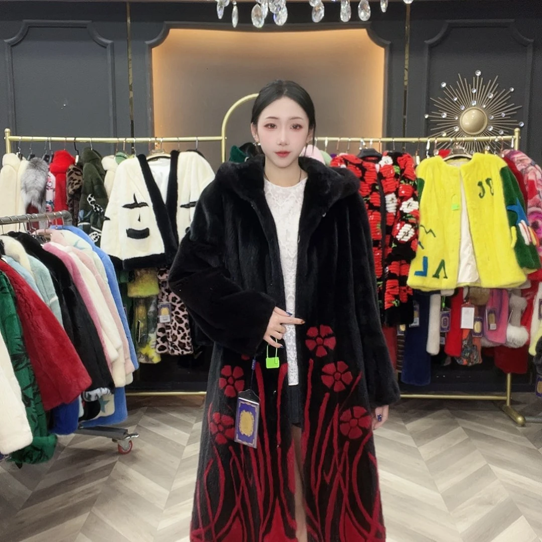 冬季新款时尚水貂