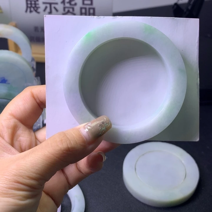 定制翡翠天然A货翡翠毛坯定制手镯未镶嵌