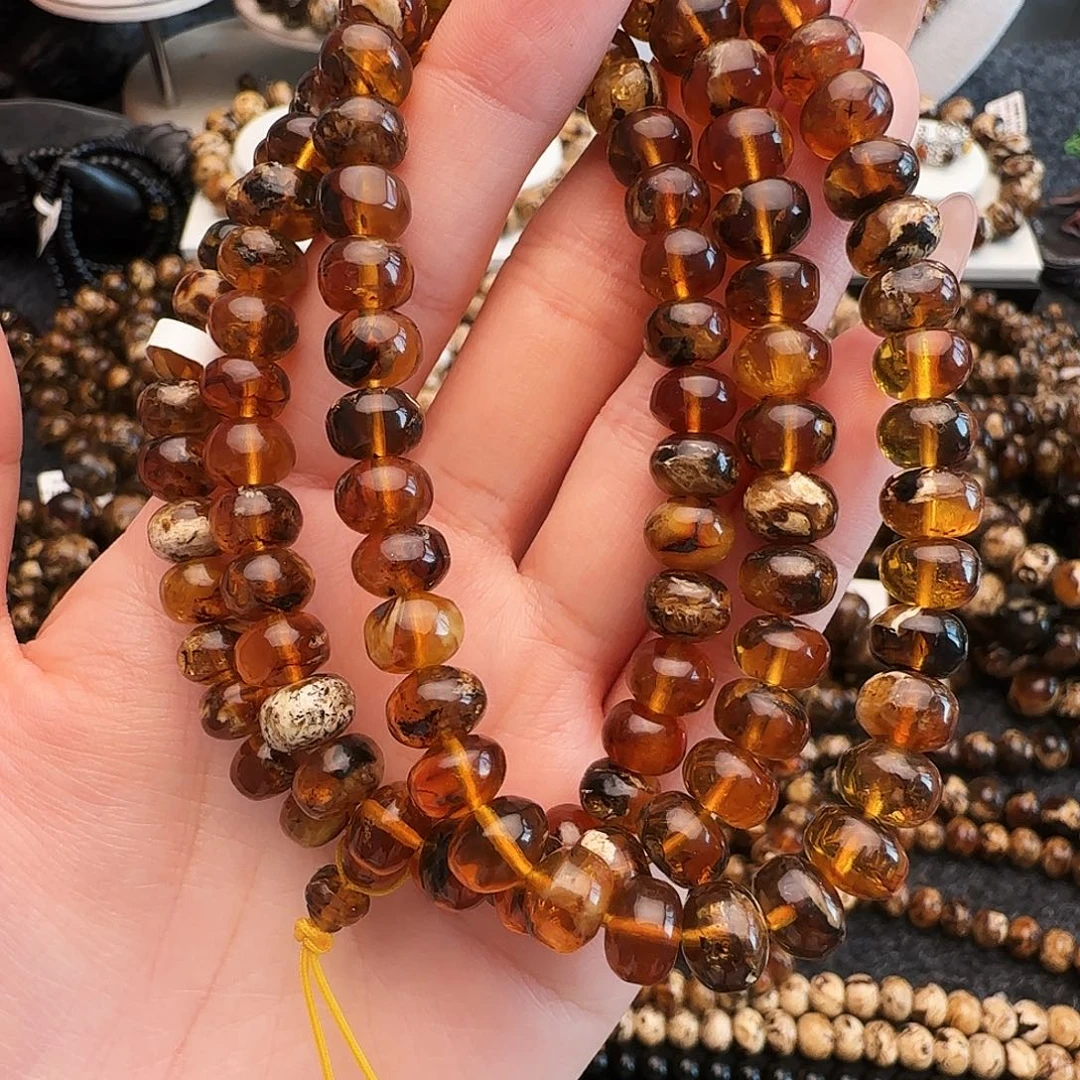 琥珀未镶嵌手链抚顺琥珀