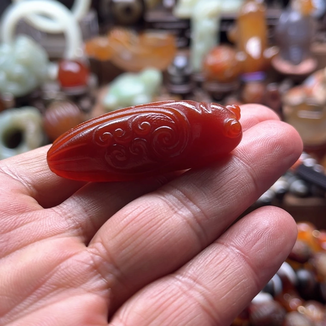 玛瑙/玉髓车挂未镶嵌