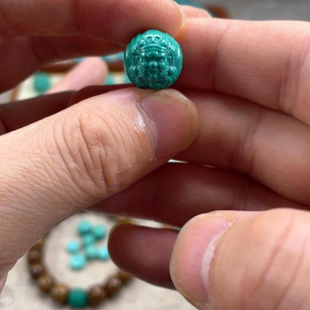 原生态湖北矿小配饰，直径13