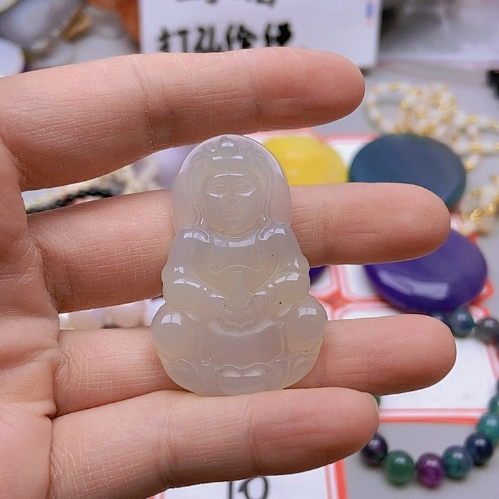 【闪购商品】玛瑙/玉髓珠宝半成品未镶嵌三**头