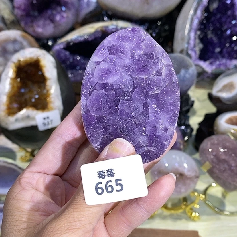 【闪购商品】未镶嵌珠宝半成品紫晶
