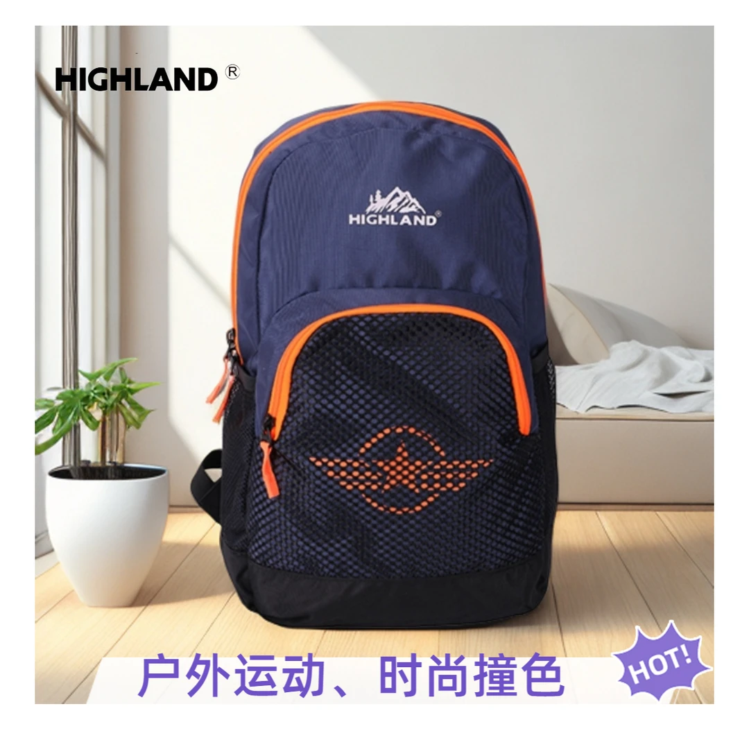 外贸运动双肩包休闲旅游背包1-2年级学生书包