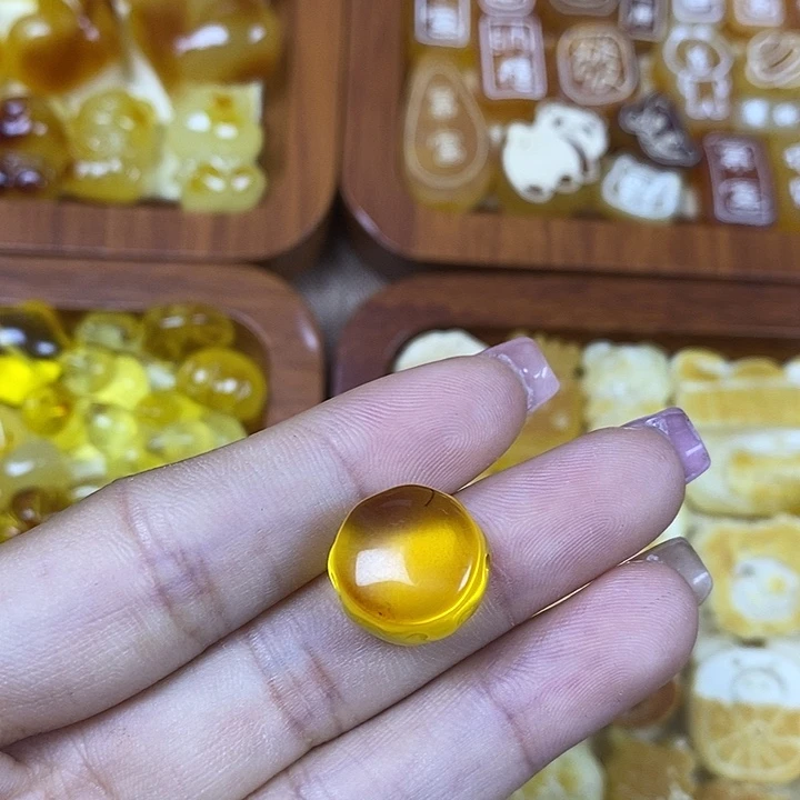 橄榄核吊坠蜂蜜罐47