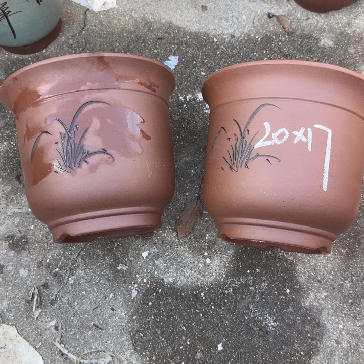 紫砂花盆特价商品