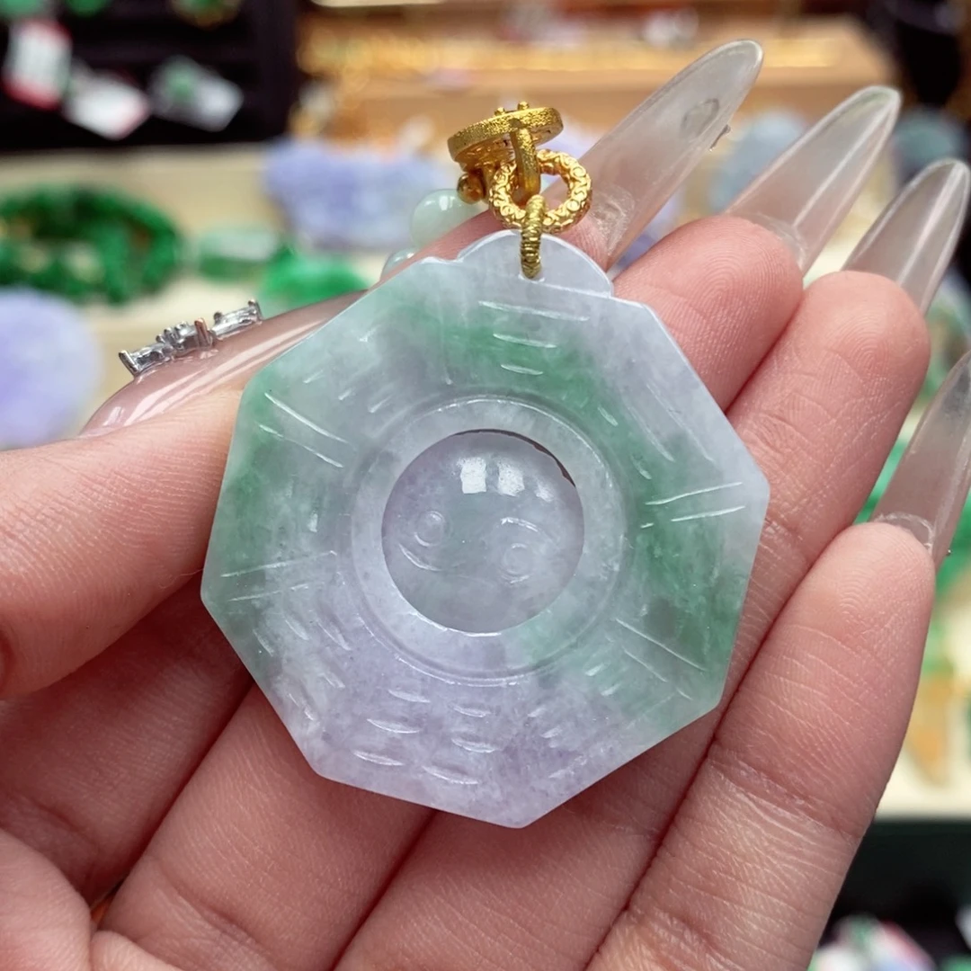 颈饰未镶嵌翡翠翡翠吊坠