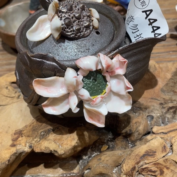 手工制作陶瓷茶具茶杯青蛙