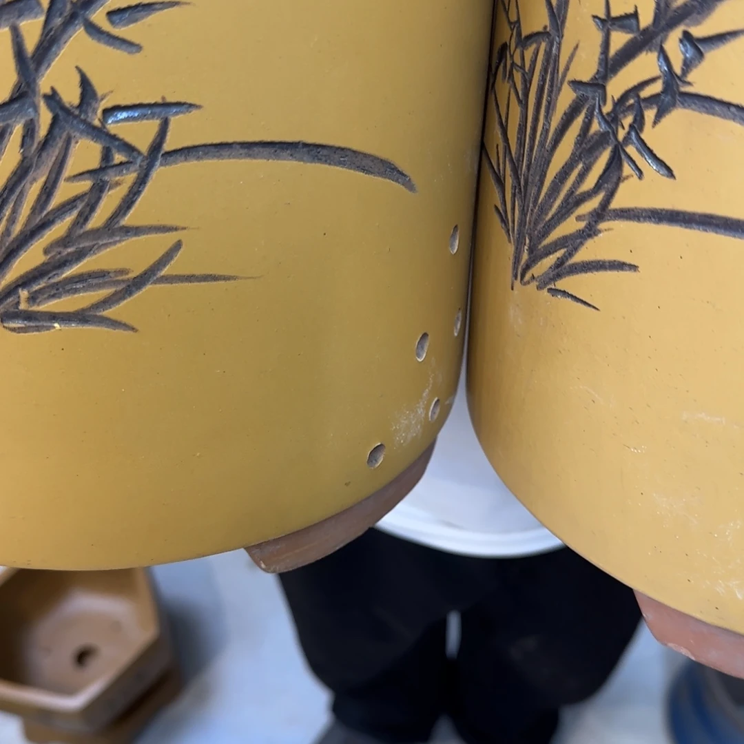 紫砂花盆口径14.18口径