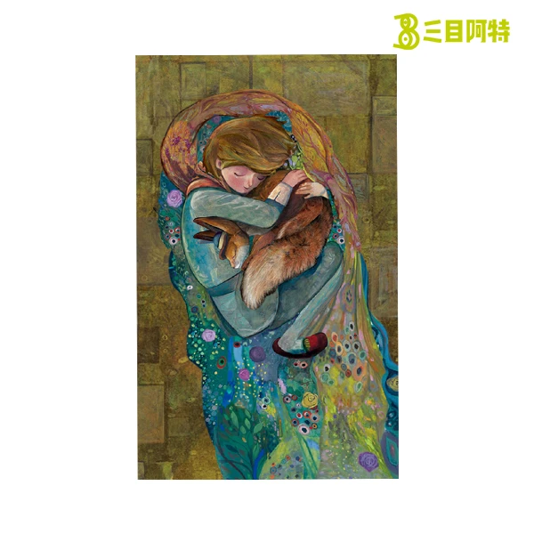三目阿特 | 陋室五月小王子小飞象限量版画客厅玄关装饰艺术挂画