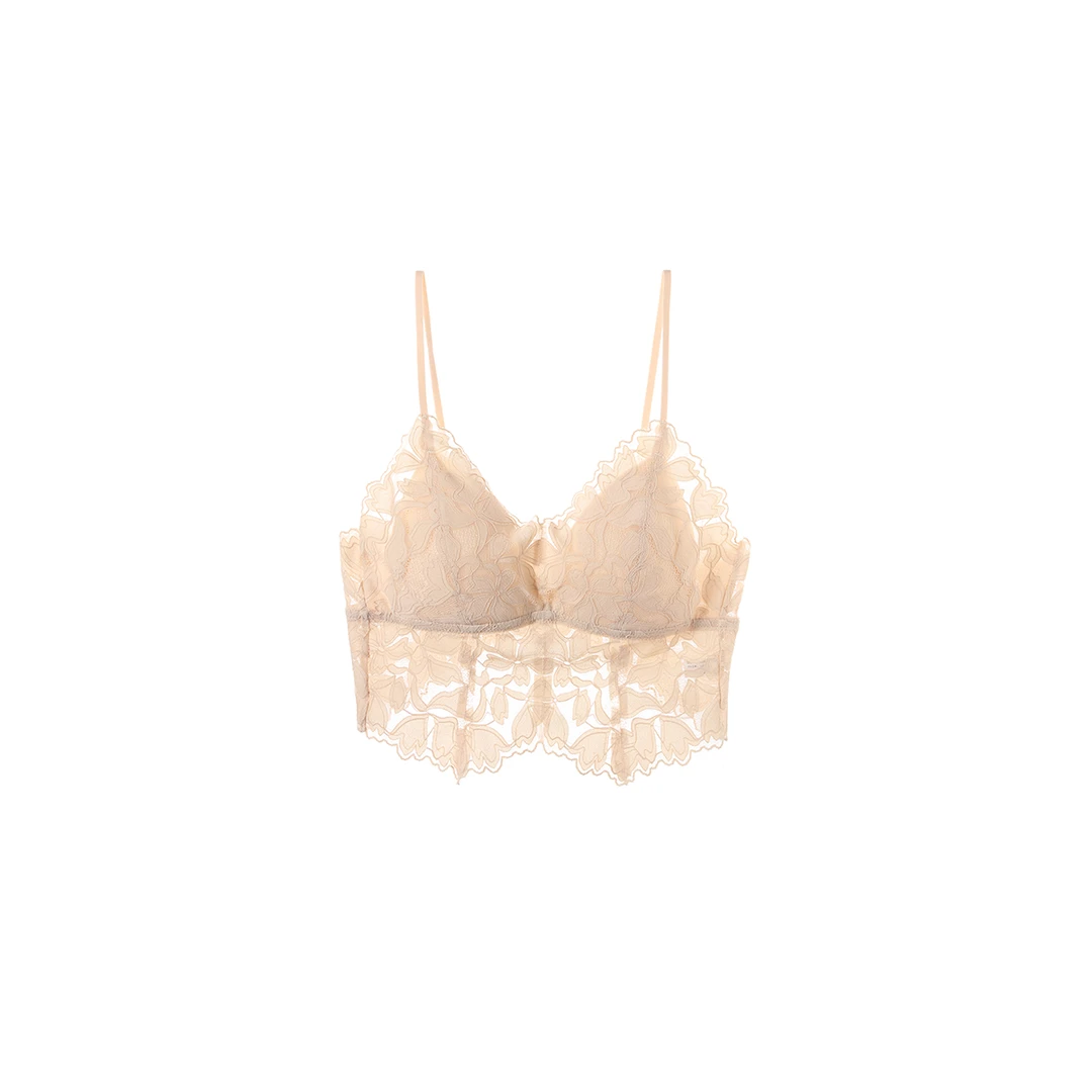 【繁花】靠谱之光 镂空蚕丝细肩小美背SE50881