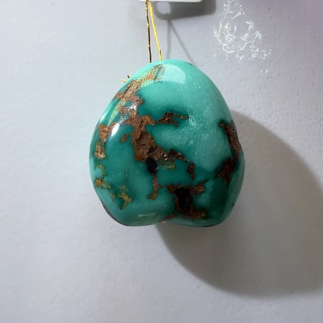 绿松石未镶嵌挂件