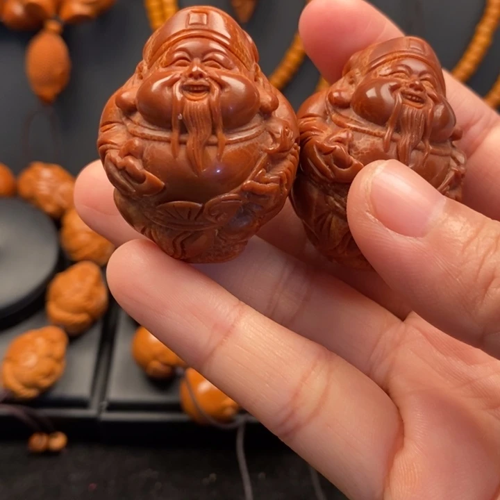 手串/手链橄榄核财神手球