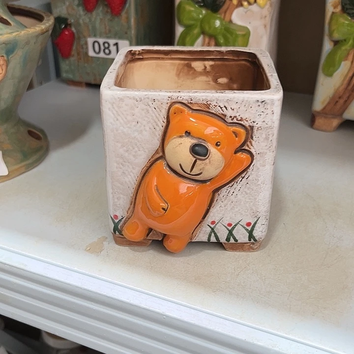 紫砂花盆粗陶材质多肉花盆