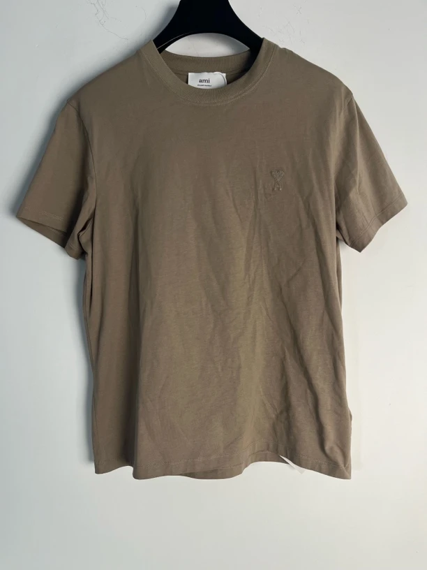 未使用 AMIPARIS M*1/全新未使用/Ami男士短袖T恤纯棉/04646