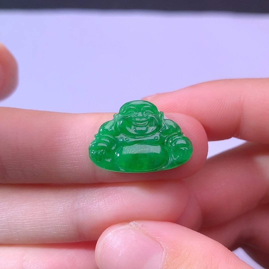 翡翠挂件未镶嵌佛公