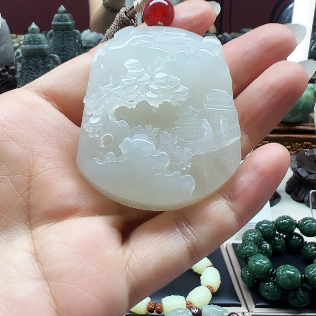 未镶嵌和田玉挂件