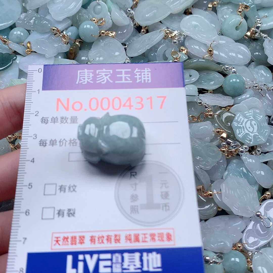 颈饰未镶嵌翡翠y